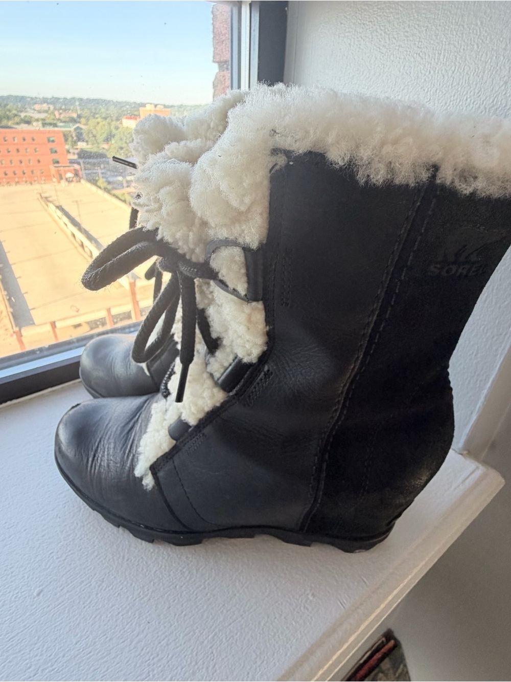 Sorel wedge boots